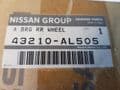 NEW GENUINE NISSAN 350Z Z33 / SKYLINE 350GT REAR WHEEL BEARING 43210-AL505